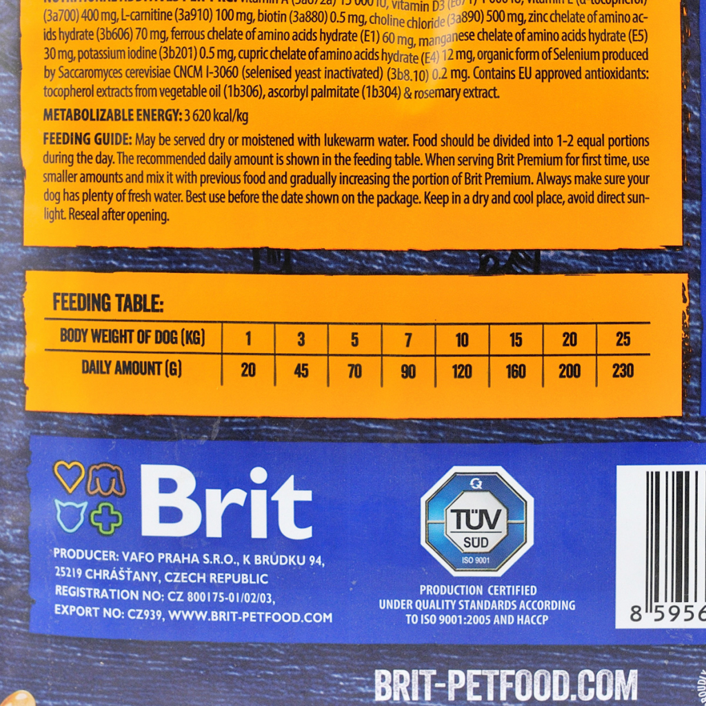 Сухий корм для собак Brit Premium Dog Senior S+M 3 кг (8595602526390) - зображення 4