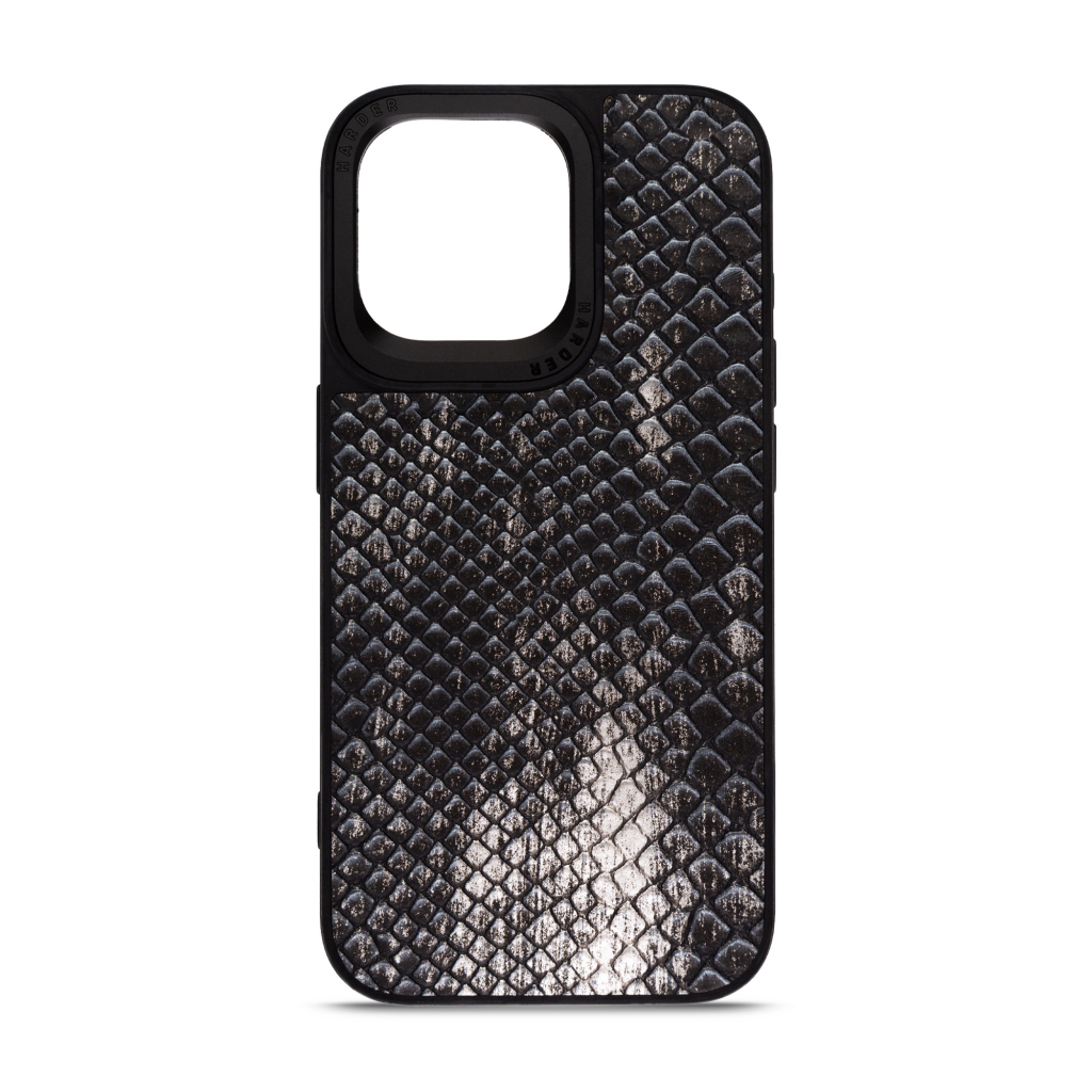 Чохол до мобільного телефона Harder Lizard Apple iPhone 14 Pro Max Black (ARM76881) - зображення 1