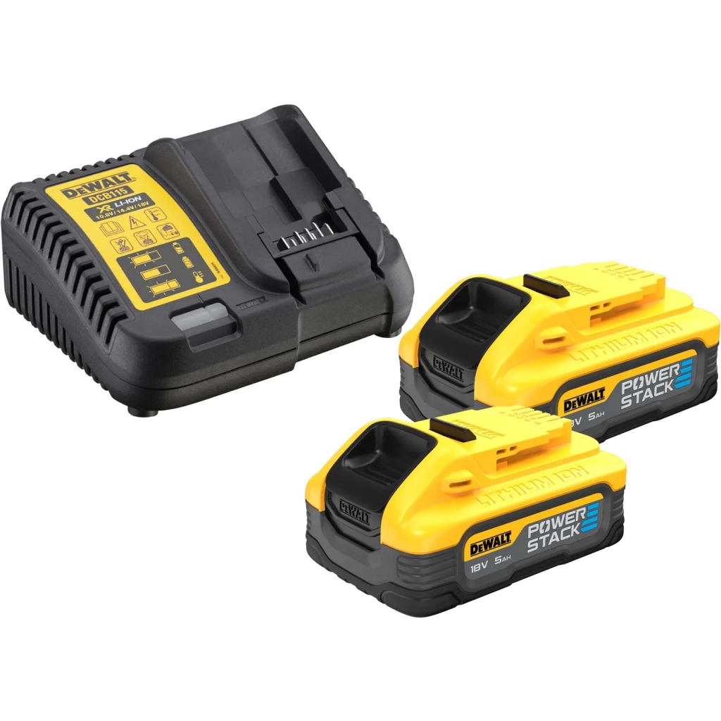 Набір електроіструментів DeWALT 18В XR Li-lon 2x5Ah, DCD805, DCF850, TSTAK (DCK2050H2T) - изображение 9
