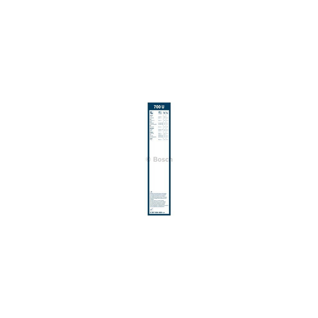Щітка склоочисника Bosch 3 397 004 489 - зображення 3