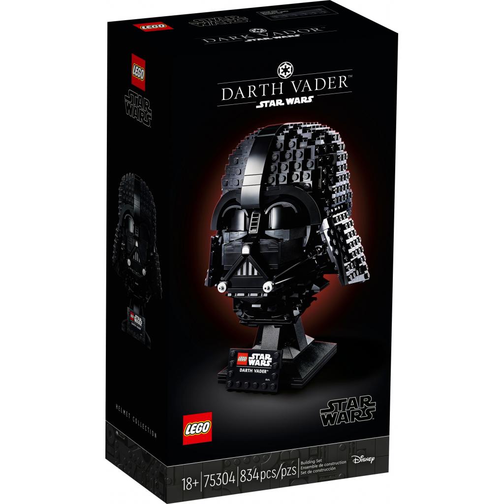 Конструктор LEGO Star Wars Шолом Дарта Вейдера 834 деталі (75304) - зображення 1