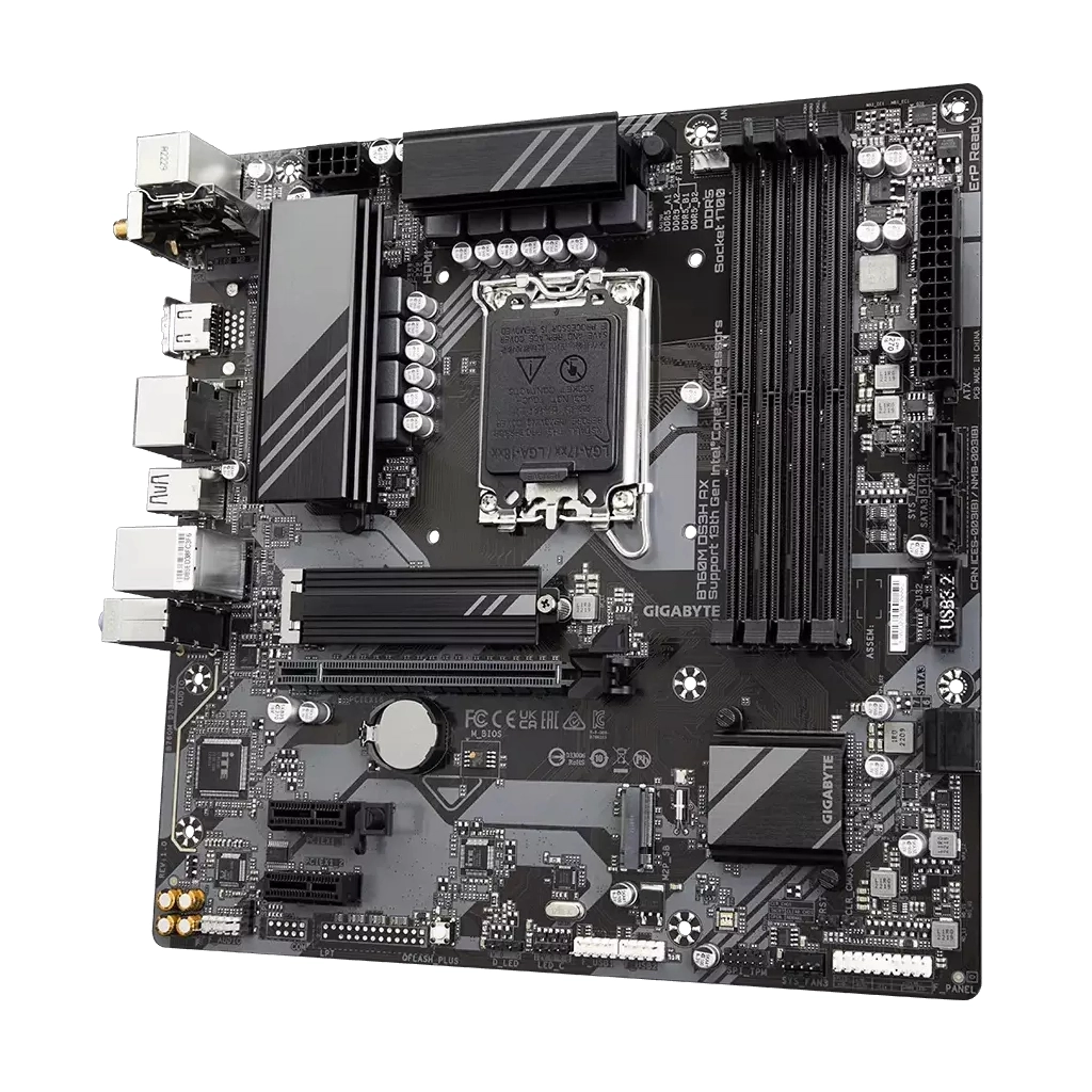 Материнська плата GIGABYTE B760M DS3H AX - зображення 4