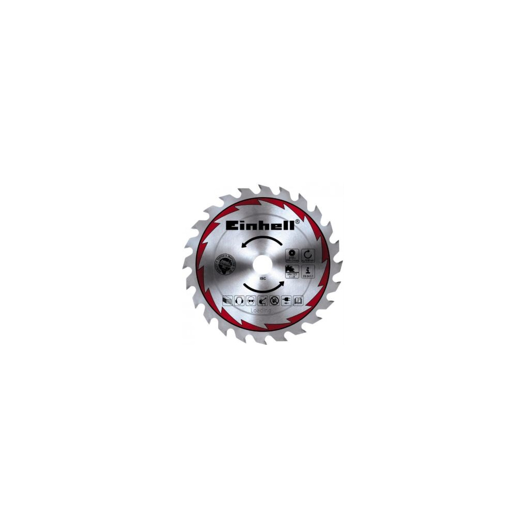 Дискова пила Einhell TE-CS 165 1200Вт, 165х16мм, 3.8кг (4331010) - изображение 2