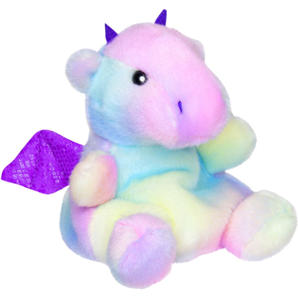 М'яка іграшка Aurora Palm Pals Дракон райдужний 15 см (220688D) - зображення 2