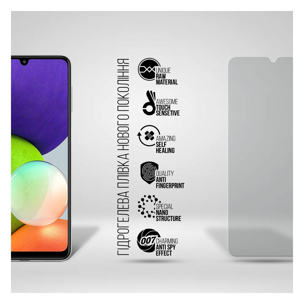 Плівка захисна Armorstandart Anti-spy Samsung A23 4G (A235) / A23 5G (A236) (ARM69749) - зображення 2