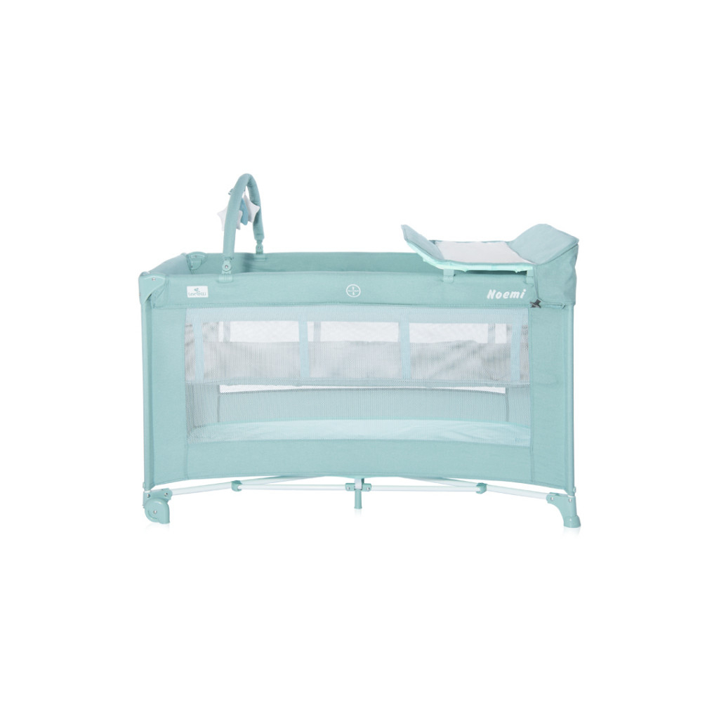 Дитячий манеж Bertoni/Lorelli NOEMI 2L+ blue surf tedd - зображення 2