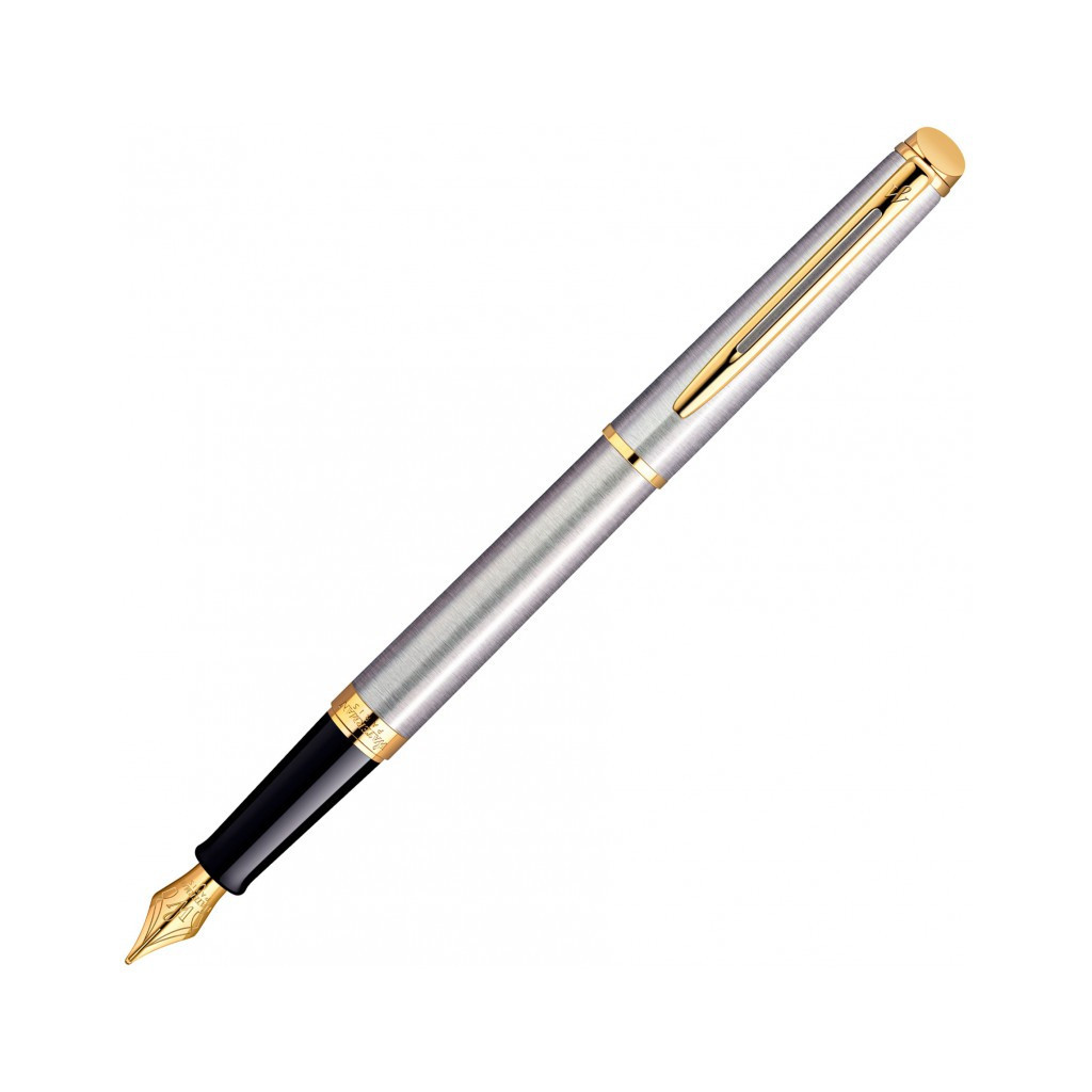 Ручка пір'яна Waterman HEMISPHERE S/S GT  FP F (12 010) - зображення 3