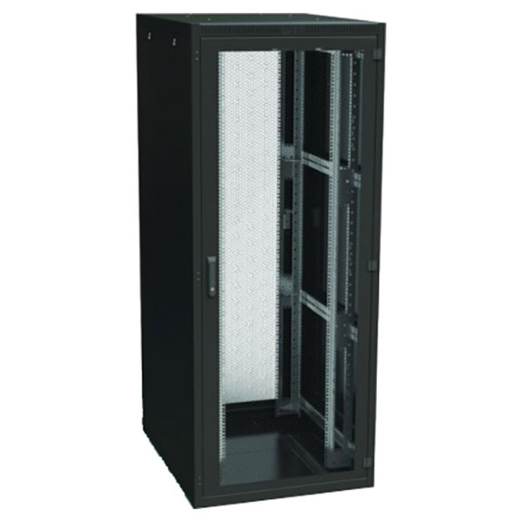 Шафа напольна Conteg 42U iSEVEN 19" 800x1000 RAL9005 (RI7-42-80/100-S2) - зображення 1