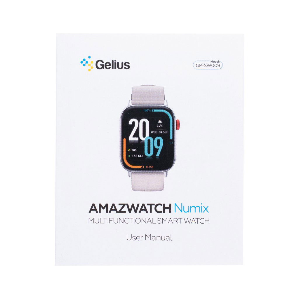 Смарт-годинник Gelius Pro GP-SW009 (Amazwatch Numix) Gold (2099900996870) - изображение 8