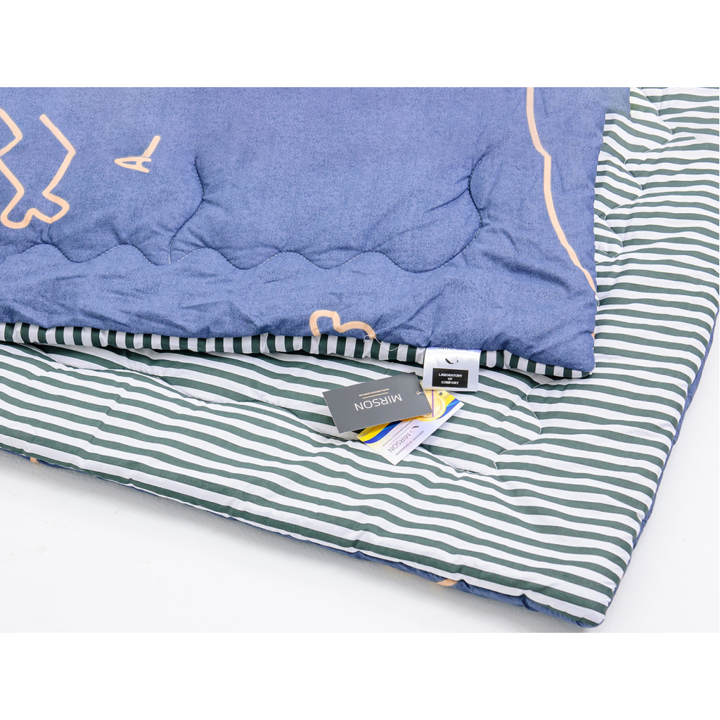 Ковдра MirSon шовкова Зима №3004 Color Fun Line Whales 220х240 (2200004831671) - зображення 3