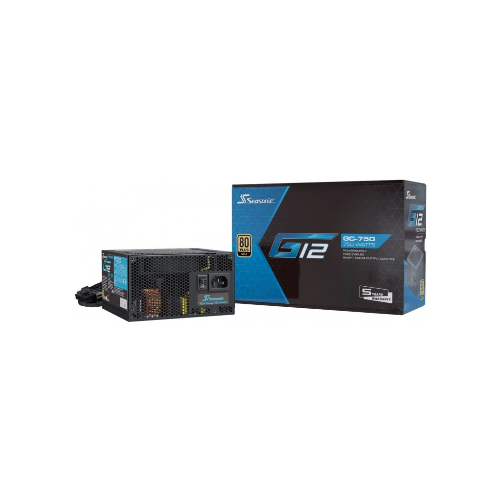 Блок живлення Seasonic 750W G12 GOLD (A751GCAFH) - зображення 6