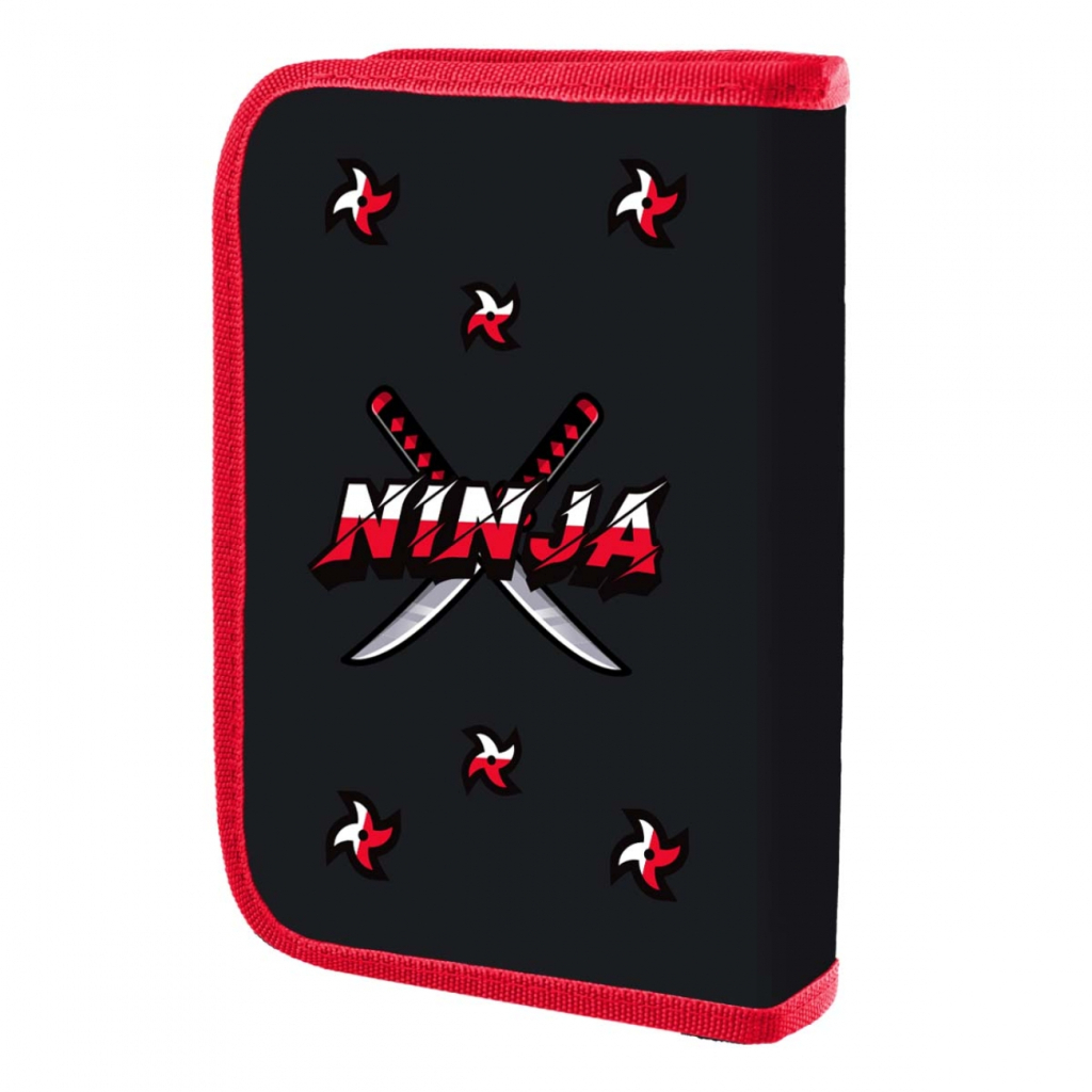 Пенал Yes HP-04 одинарний з двома клапанами Ninja (533429) - зображення 2