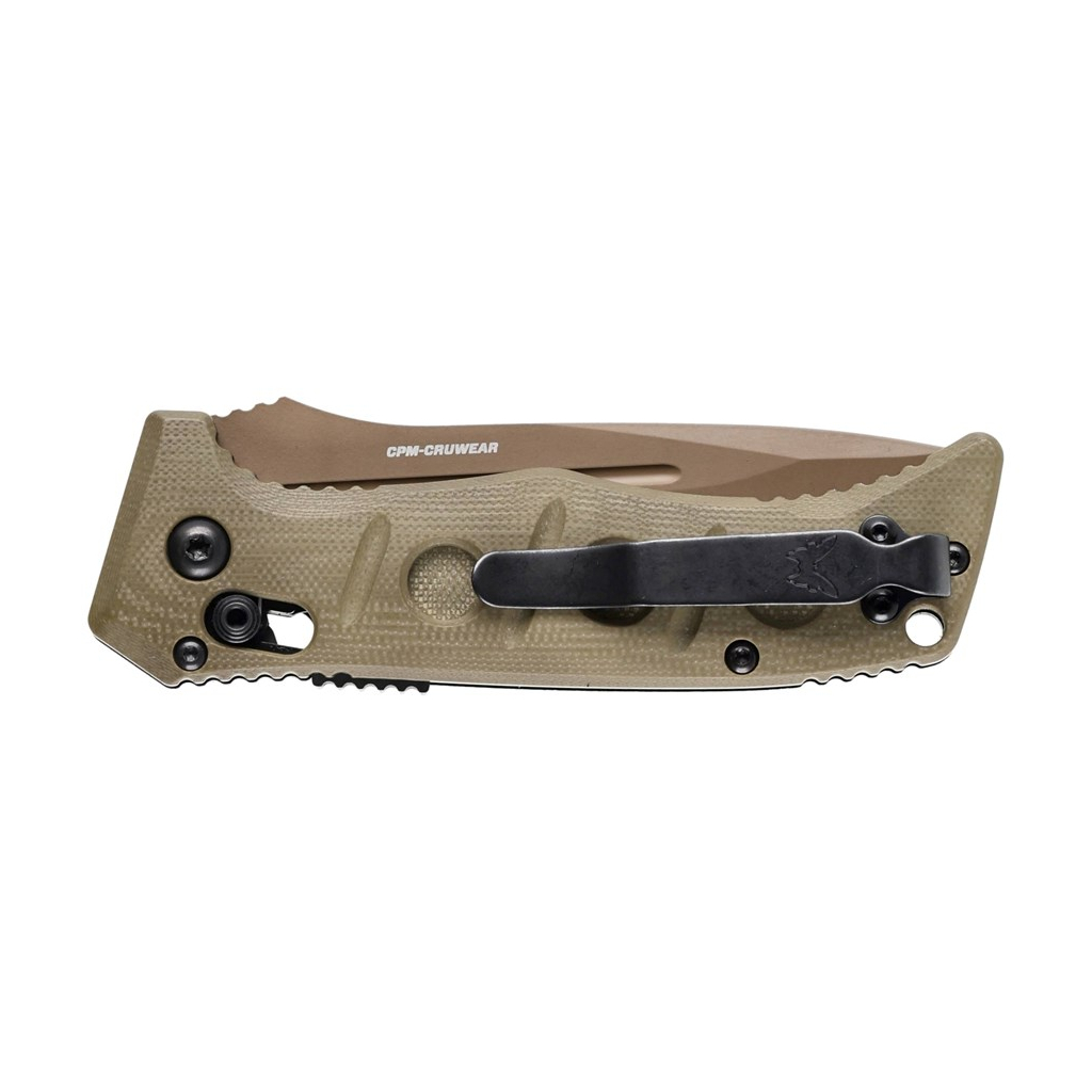 Ніж Benchmade Sibert Mini Auto Adamas Olive (2730FE-2) - зображення 4