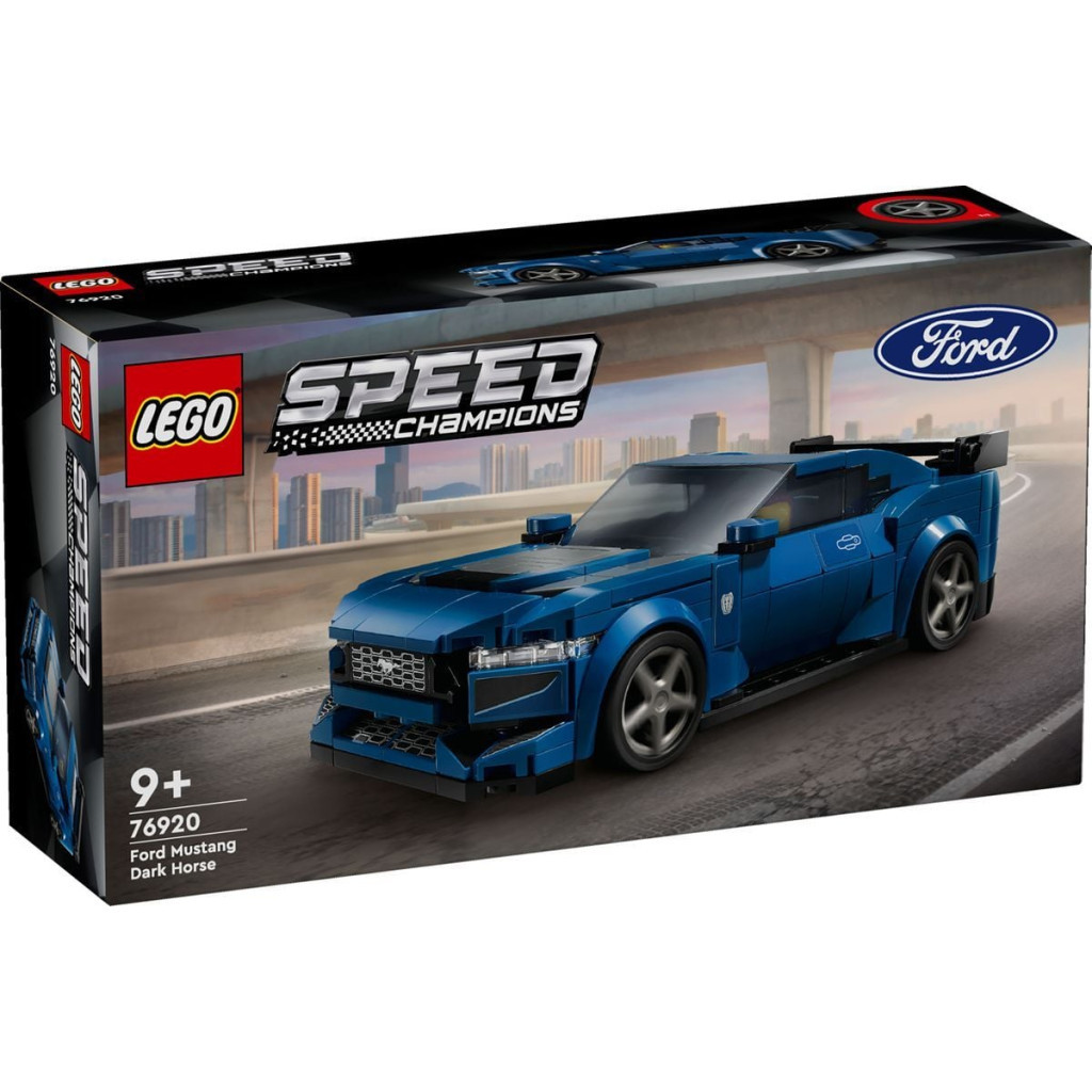 Конструктор LEGO Speed Champions Спортивний автомобіль Ford Mustang Dark Horse 344 деталі (76920) - зображення 1