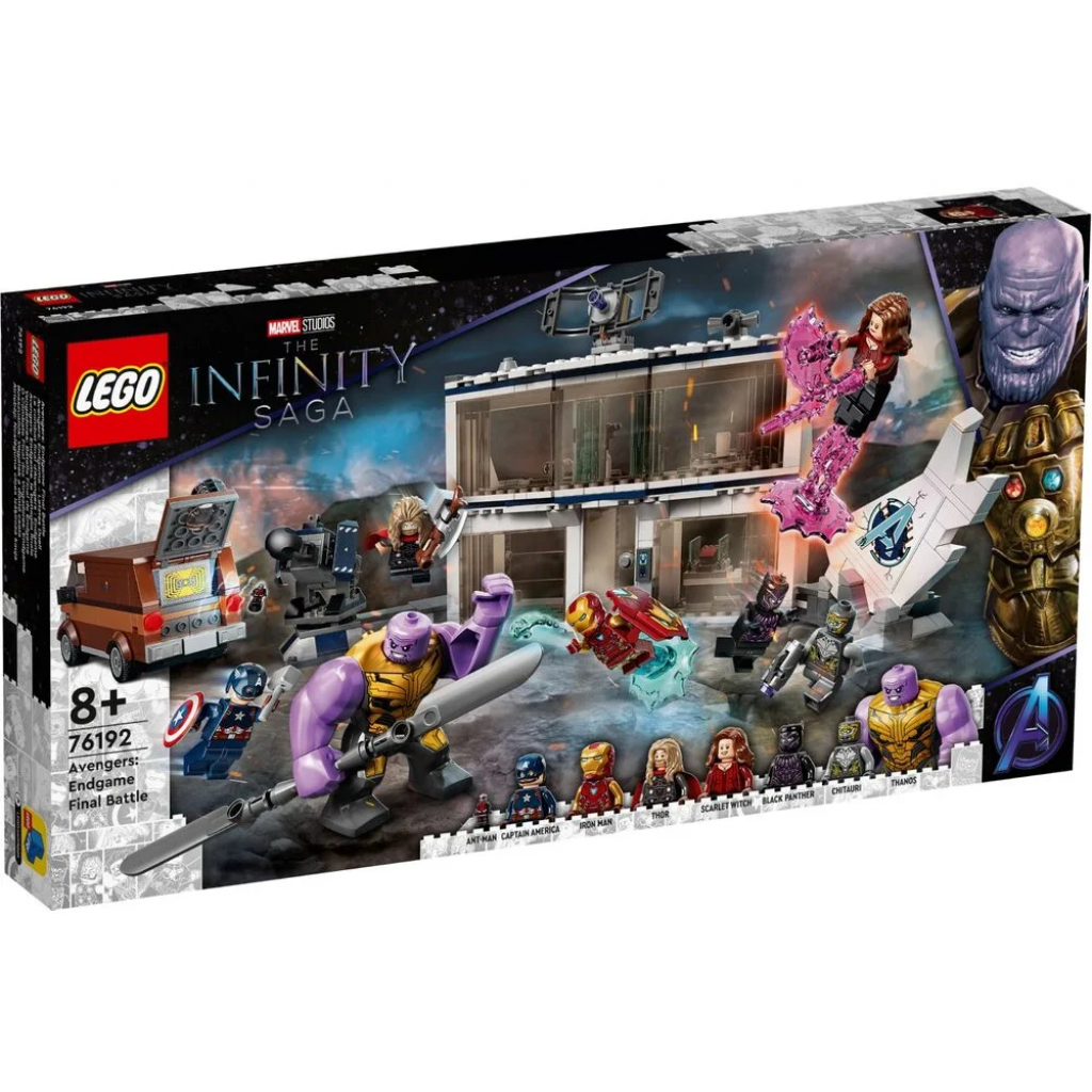 Конструктор LEGO Super Heroes «Месники: Фінал» - вирішальна битва 527 деталей (76192) - зображення 1