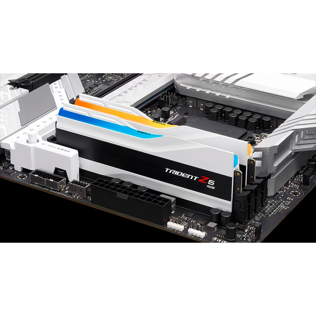 Модуль пам'яті для комп'ютера DDR5 32GB (2x16GB) 7200 MHz Trident Z5 RGB Matte White G.Skill (F5-7200J3445G16GX2-TZ5RW) - зображення 6