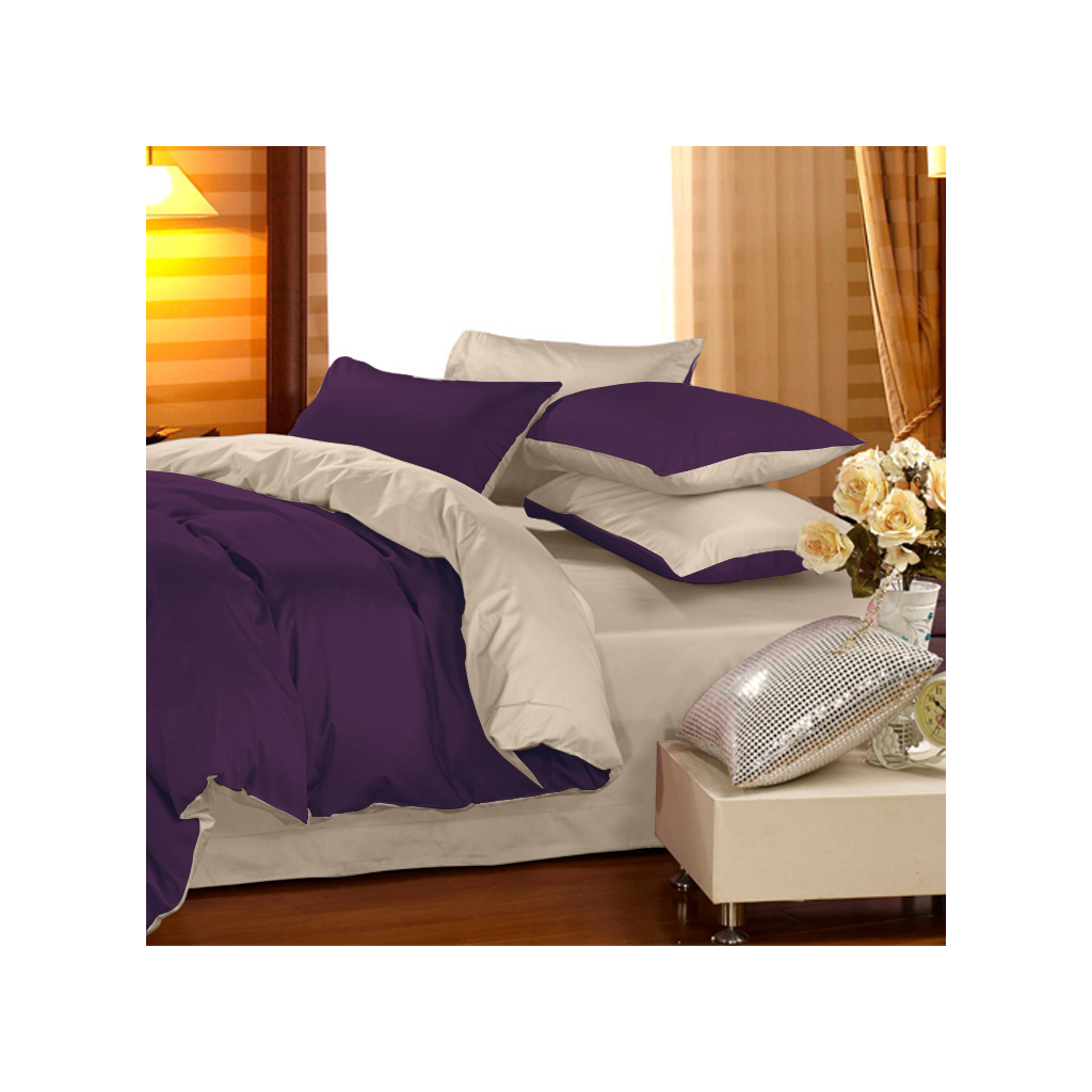 Постільна білизна MirSon Сатин Premium 0846 + 0841 Margaret King Size (2200002030878) - зображення 1
