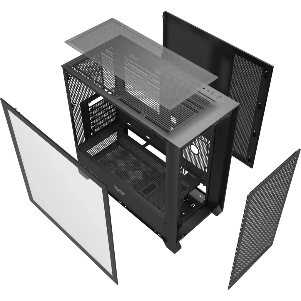 Корпус для ПК DARKFLASH DRX90 MESH BLACK - зображення 12