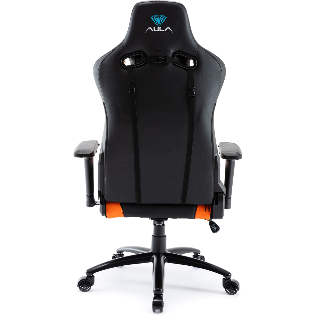 Крісло ігрове Aula F1031 Gaming Chair Black/Orange (6948391286211) - зображення 6