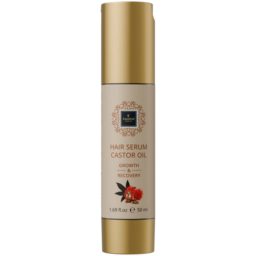 Сироватка для волосся Famirel Castor Oil Активний ріст і відновлення 50 мл (7290114085779) - зображення 1