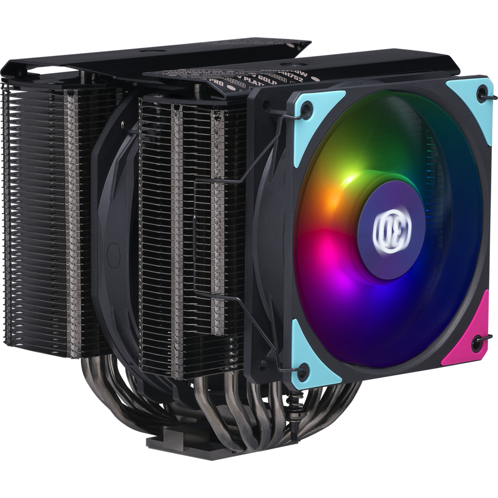 Кулер до процесора CoolerMaster MasterAir MA824 Stealth (MAM-D8PN-318PK-R1) - зображення 2