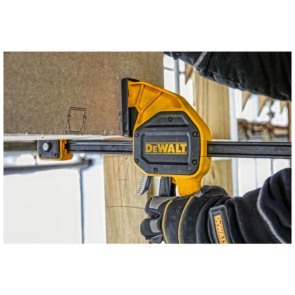 Струбцина DeWALT "XL" тригерна (швидкозатискна), 300 мм, тиск 270 кг. (DWHT0-83185) - зображення 5