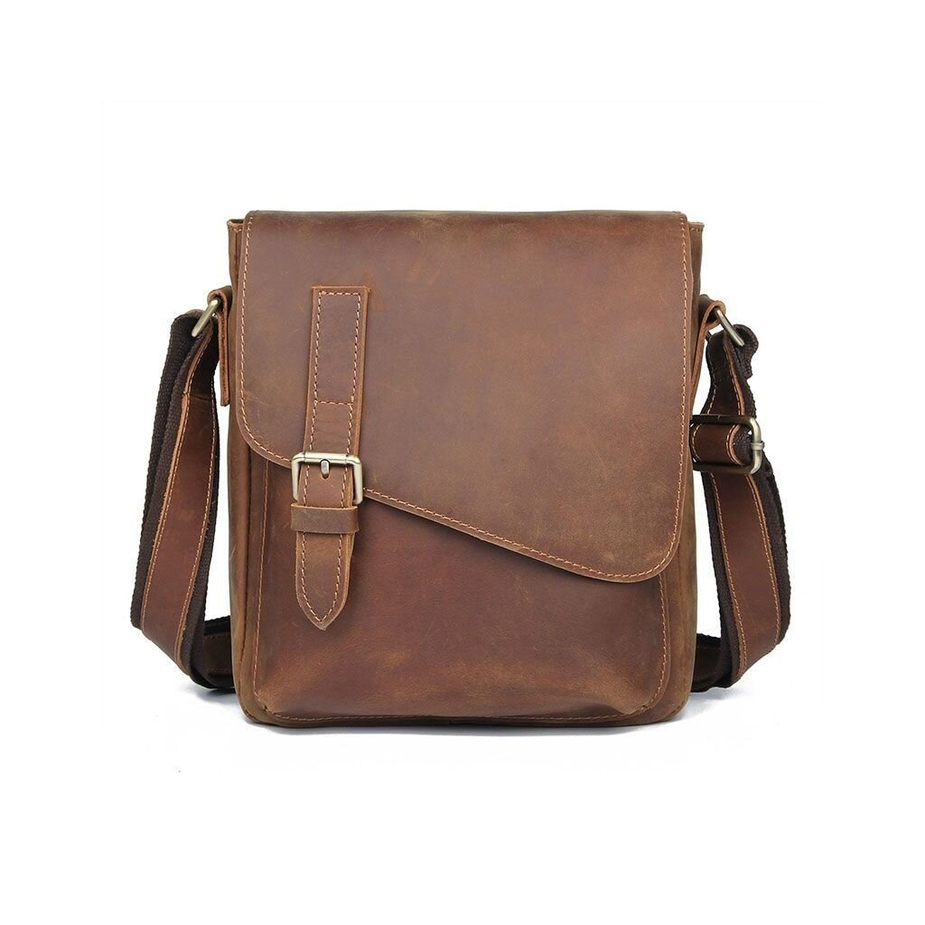 Сумка Vintage Шкіряна чоловіча Коричнева (20206) - зображення 2