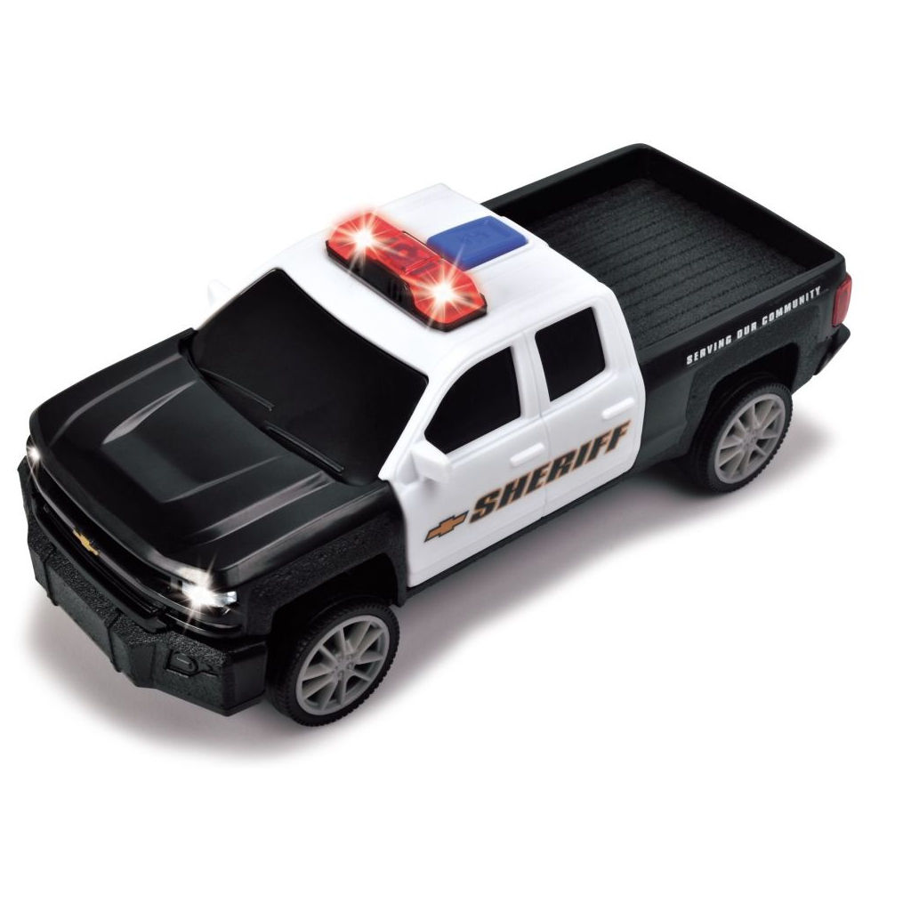 Машина Dickie Toys Чеві Сільверадо зі світловими та звуковими ефектами 15 см (3712021) - зображення 3