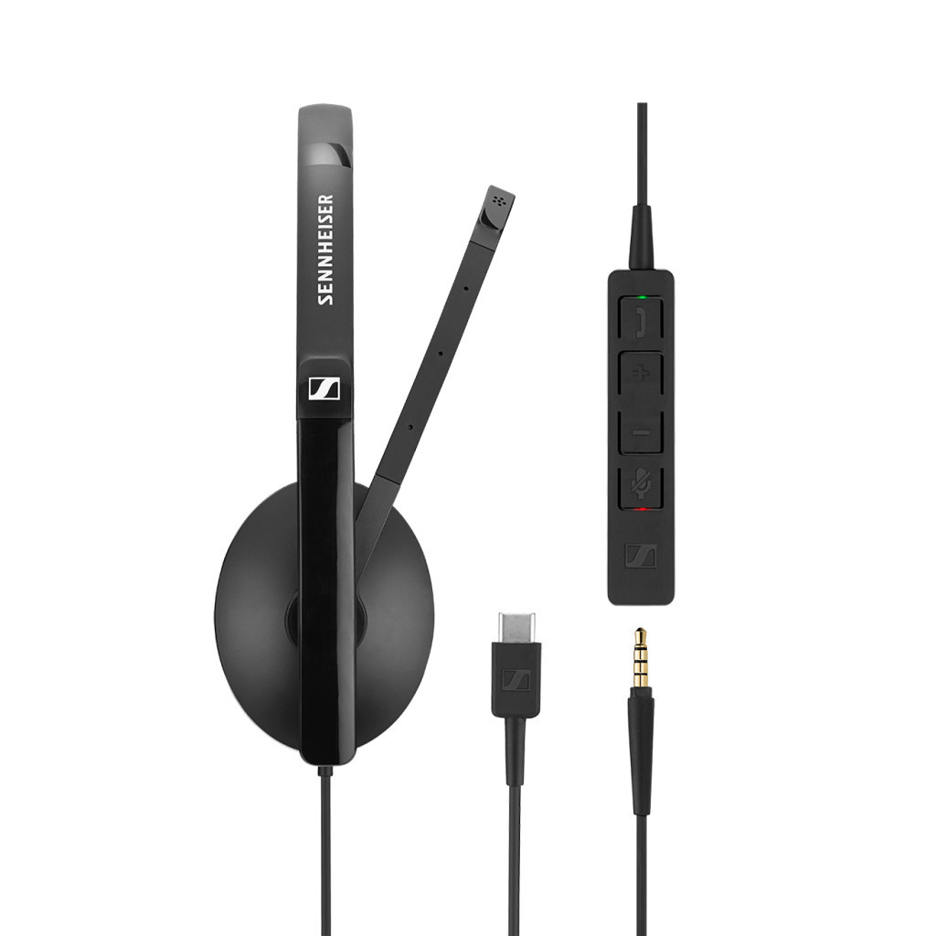 Навушники Sennheiser SC 165 USB-C / 3.5mm (508356) - зображення 2