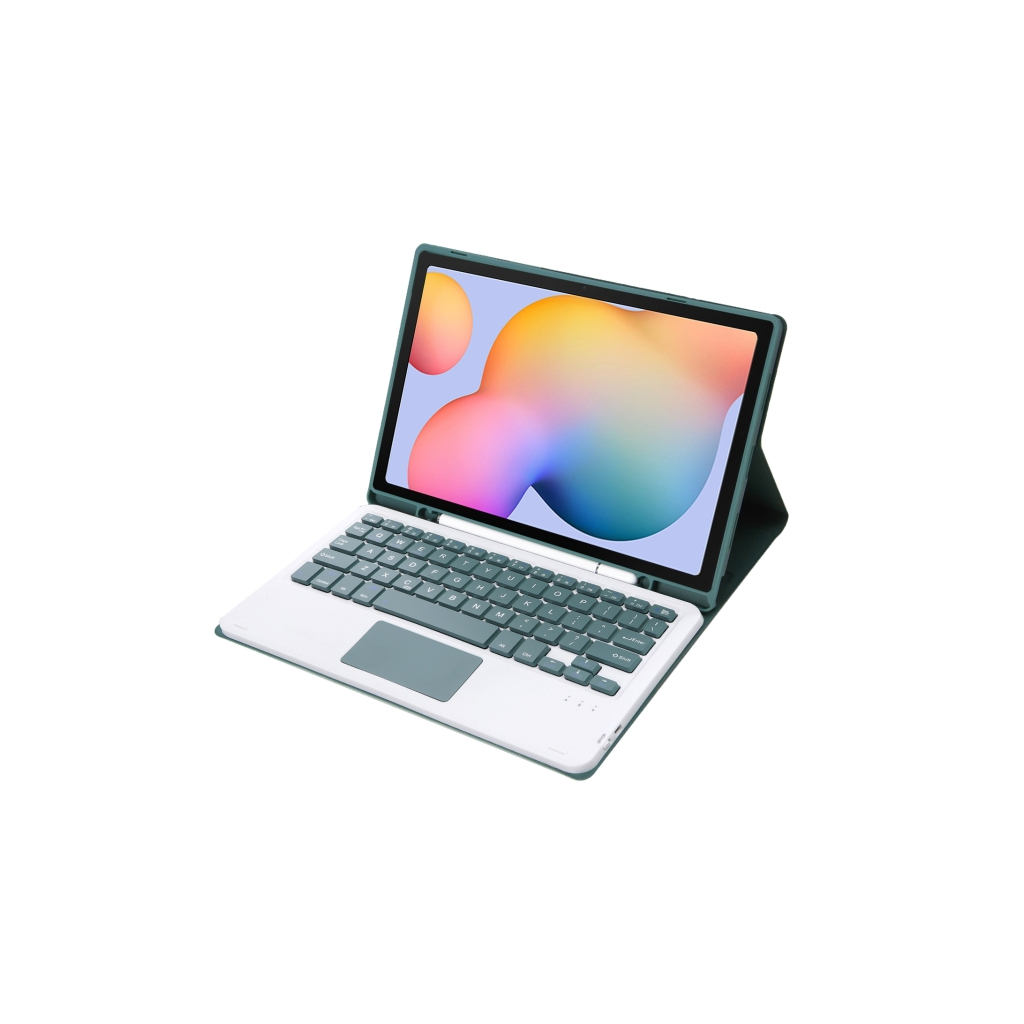 Чохол до планшета BeCover Keyboard+TouchPad Samsung Tab S6 Lite 10.4 P610/P613/P615/P619 Dark Green (712363) - зображення 4