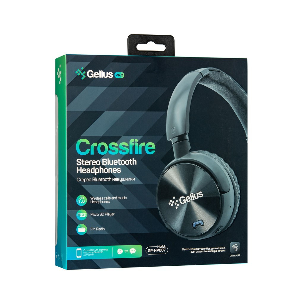 Навушники Gelius Pro Crossfire Black (GP HP-007 Black) - зображення 8