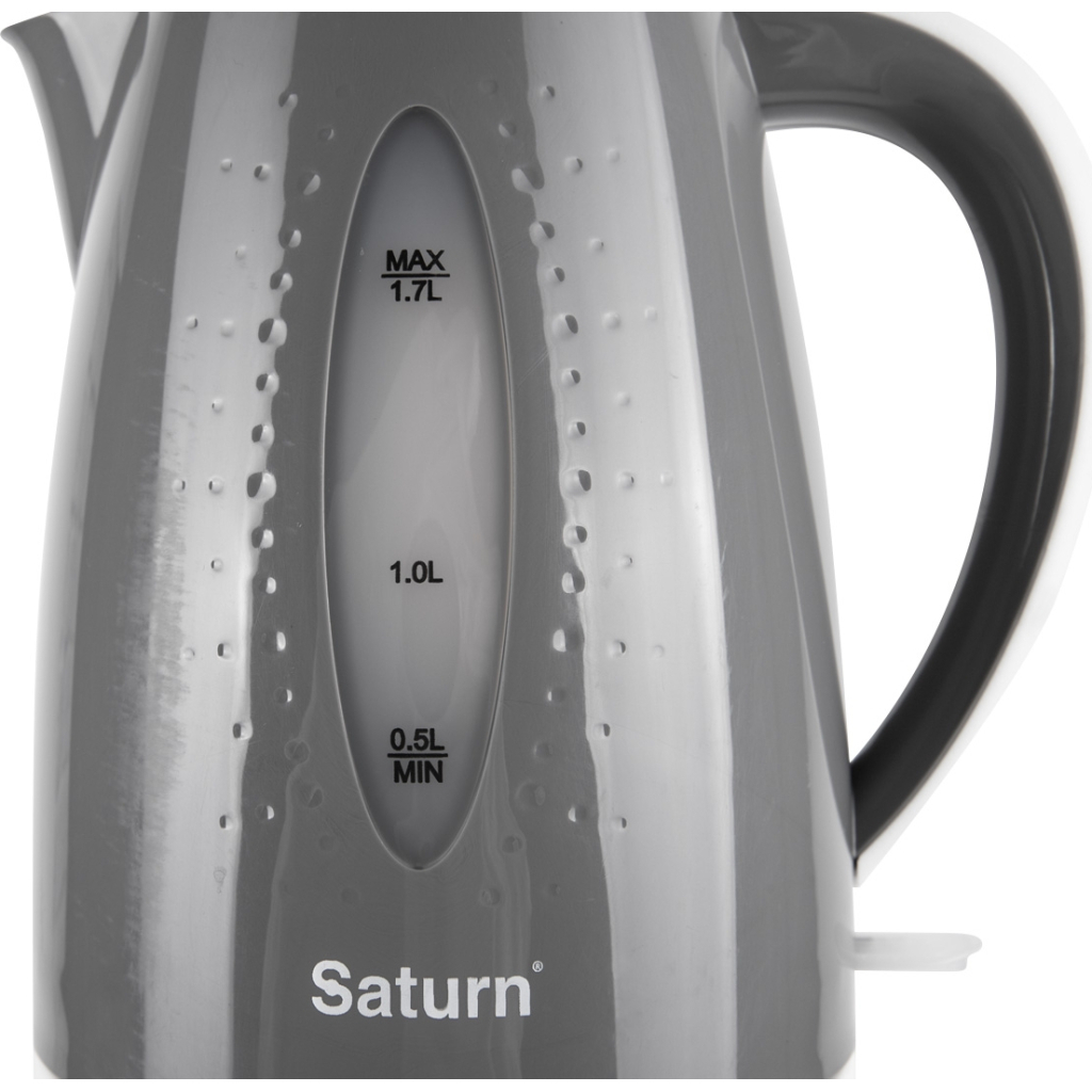 Електрочайник Saturn ST-EK8438U Lt.Grey/White - зображення 8