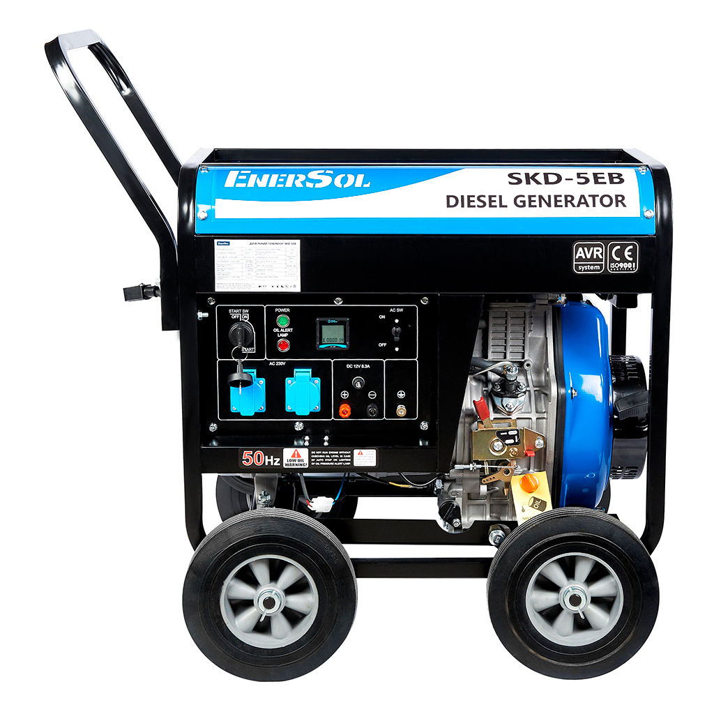 Генератор Enersol 5,0kW (SKD-5EB) - зображення 2