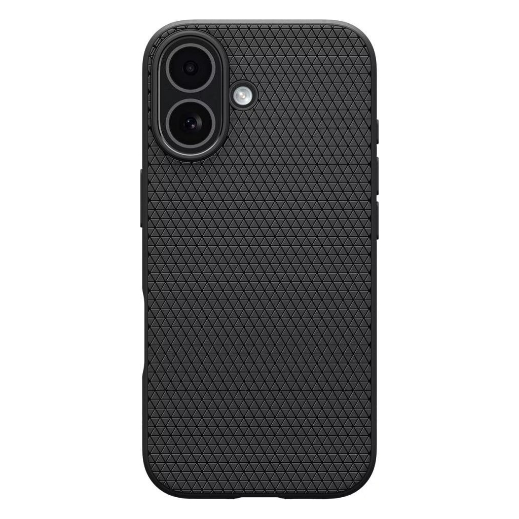Чохол до мобільного телефона Spigen Liquid Air iPhone 17 Matte Black (ACS10369) - зображення 1