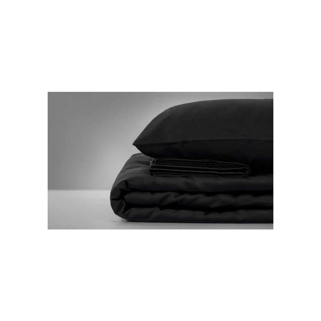 Постільна білизна MirSon Сатин Black Pearl 0055 220х240 - King Size (2200001169470) - зображення 1