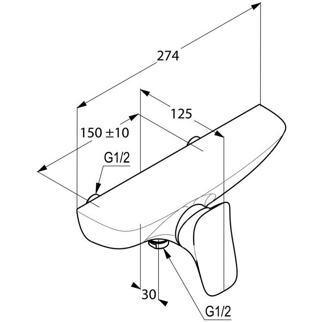 Змішувач KLUDI AMBIENTA (537100575) - изображение 2