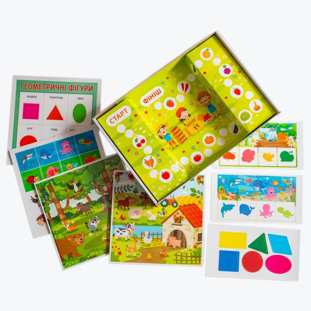 Настільна гра Ранок 10 ІГР. Колекція навчальних ігр (4823076278922) - зображення 8