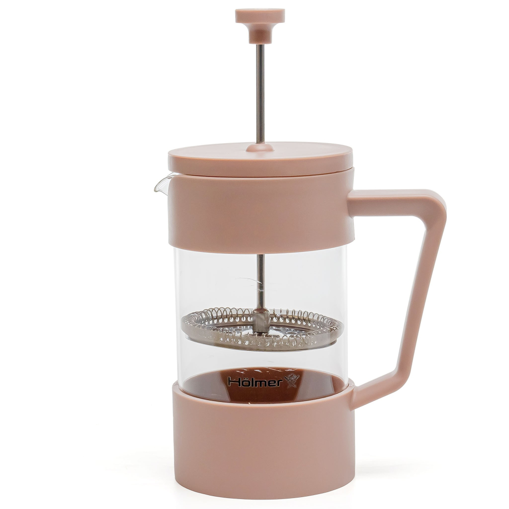 Френч-прес Hölmer Lotus Бежевий 600 мл (FP-00600-PBE Lotus) - зображення 2