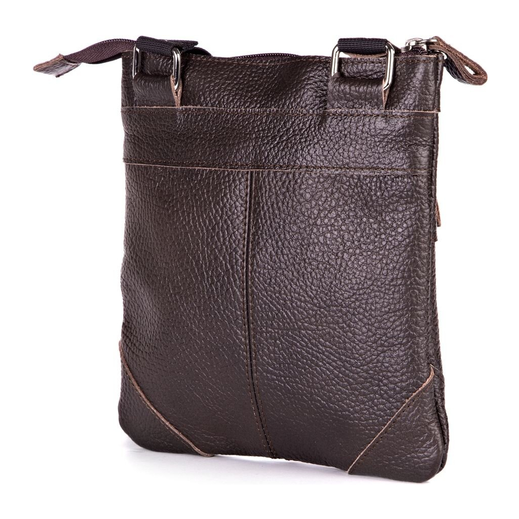 Сумка Shvigel З натуральної шкіри Коричнева (11014) - зображення 6