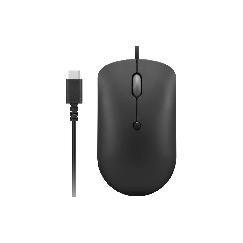 Мишка Lenovo 400 USB-C Wired Black (GY51D20875) - зображення 2