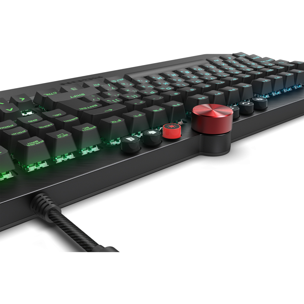 Клавіатура AOC AGK700 RGB Cherry MX Red USB Black (AGK700DR2R) - зображення 8