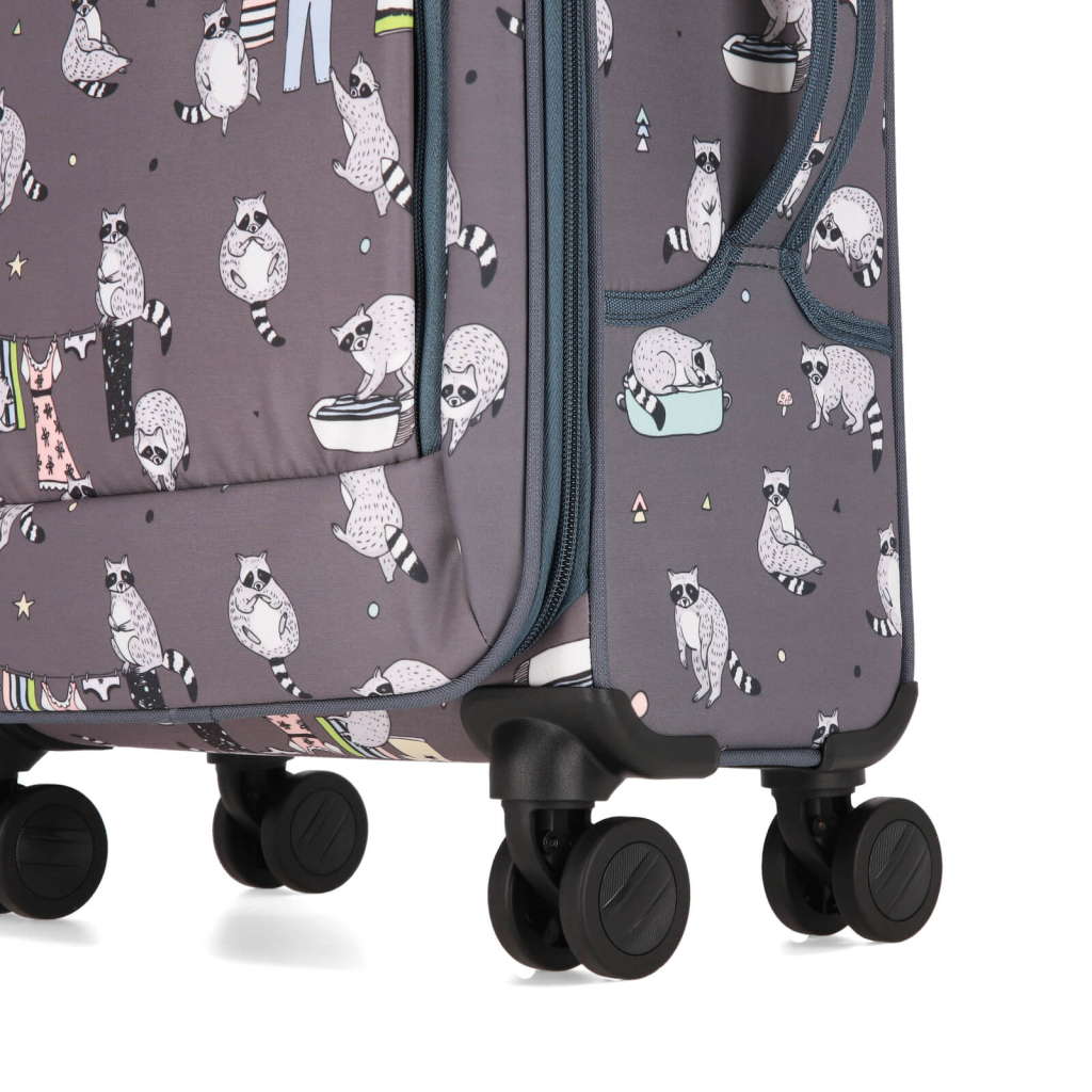 Валіза Bagland Марсель 36 л 0037969194 Різнокольорова 220 (1087619839) - зображення 9