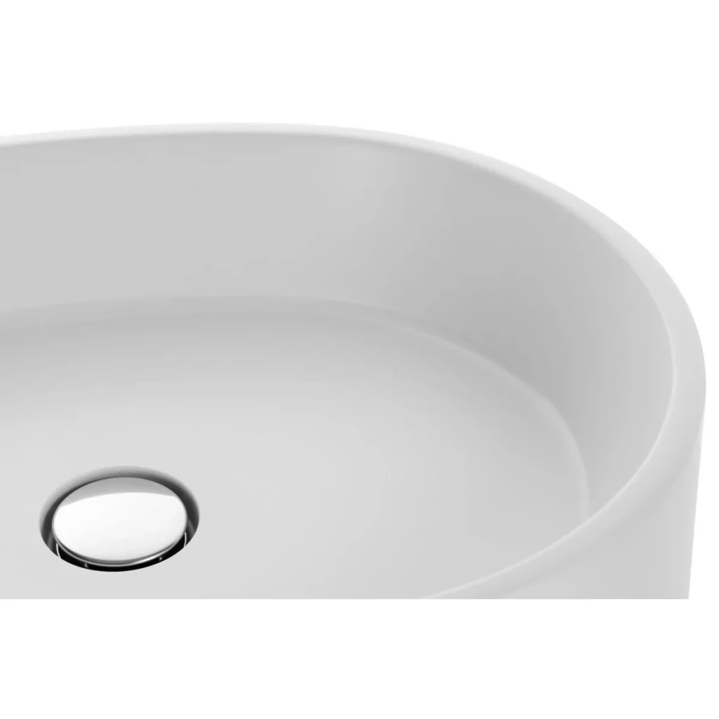 Раковина GRANADO Viveiro white gel (gbs1405g) - зображення 3