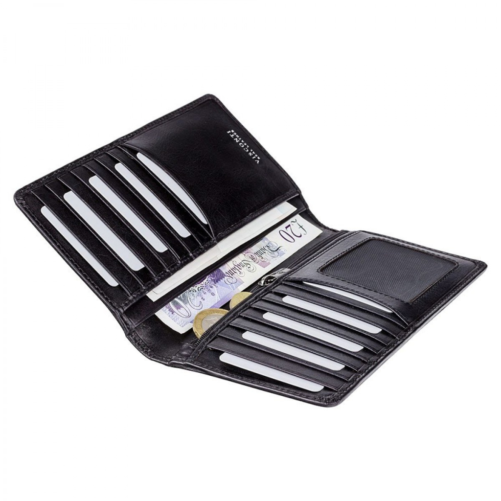 Гаманець Visconti TSC45 Carrara з RFID Black (TSC45 BLK) - зображення 4