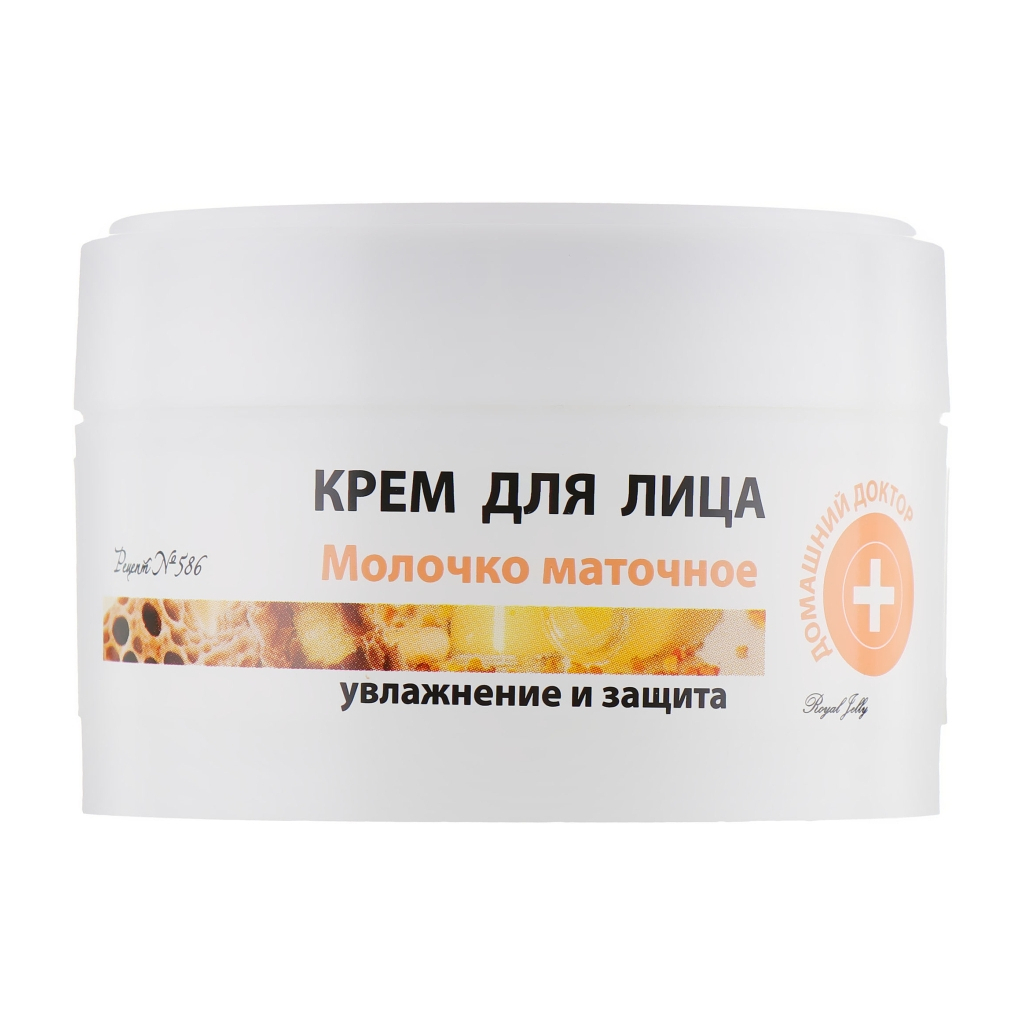 Крем для обличчя Домашній Доктор Молочко маточне 100 мл (4823015938214) - зображення 2