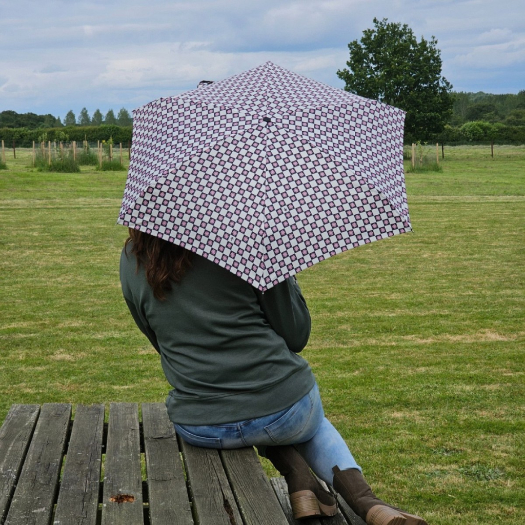 Парасоля Fulton L501-041611 Tiny-2 Flower Check (L501-041611) - зображення 7