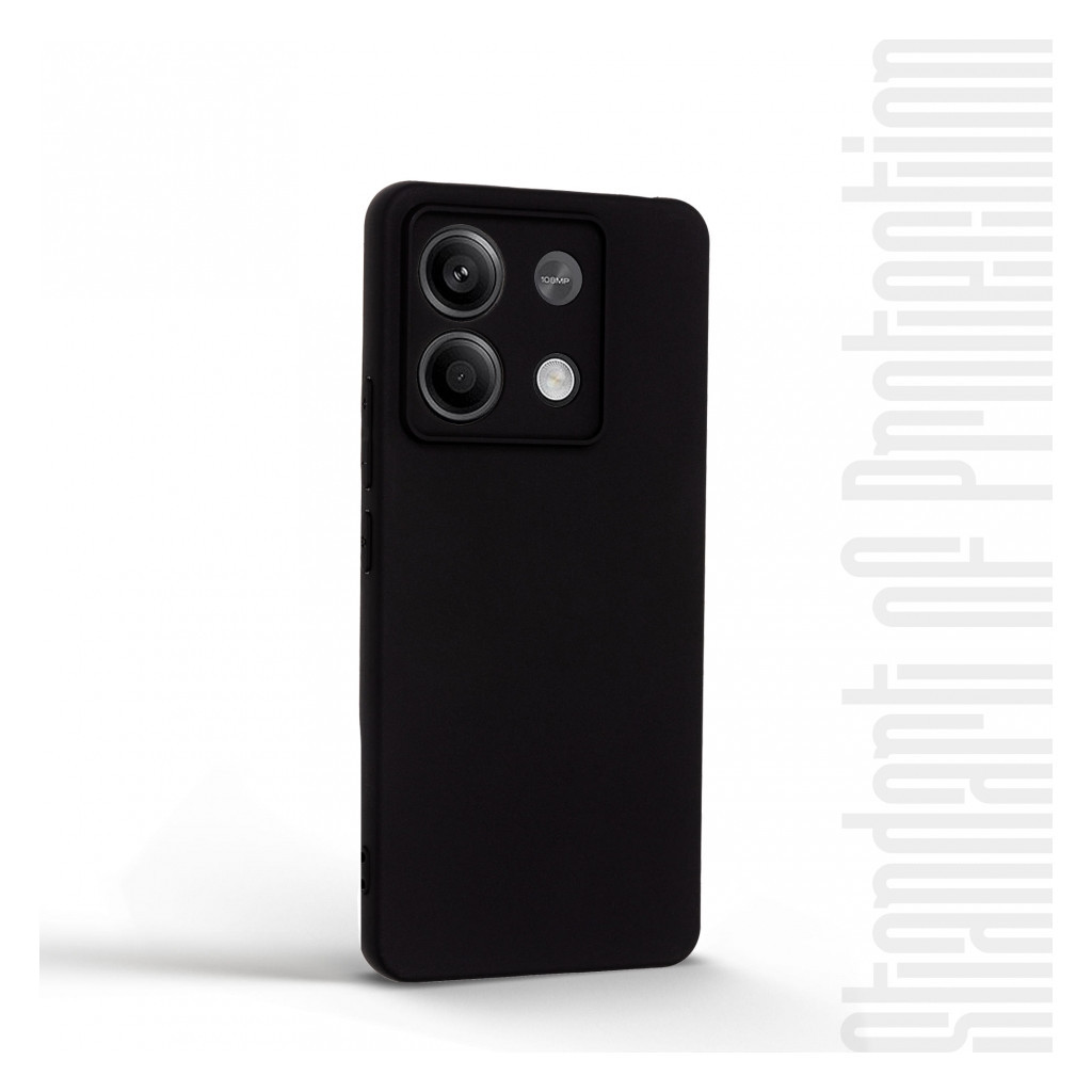 Чохол до мобільного телефона Armorstandart Matte Slim Fit Xiaomi Redmi Note 13 Pro 5G Camera cover Black (ARM71858) - зображення 2
