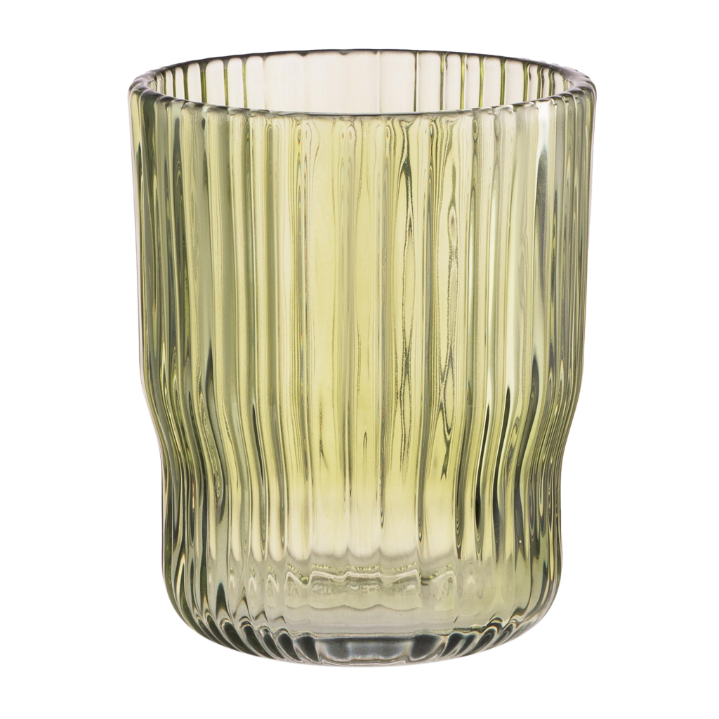 Набір склянок Ardesto 300мл, 2шт, скло, зелений (AR2630SGR) - зображення 3