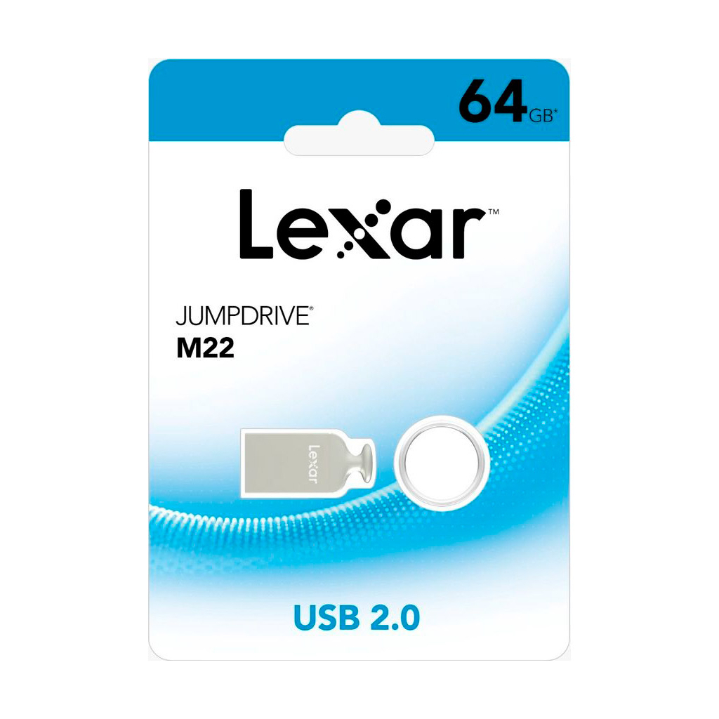 USB флеш накопичувач Lexar 64GB JumpDrive M22 USB2.0 (LJDM022064G-BNJNG) - зображення 6