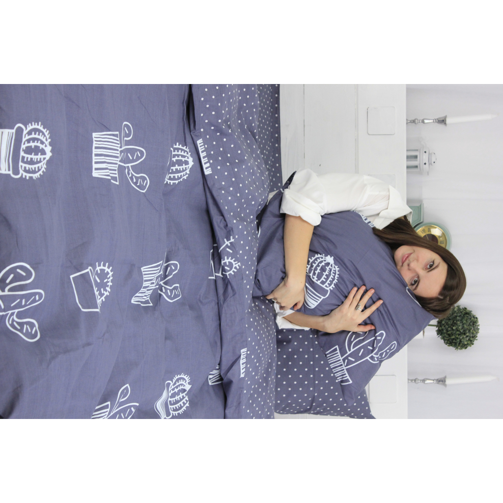 Постільна білизна MirSon Бязь Premium 17-0300 Singapore 143х210 (2200002316859) - зображення 4